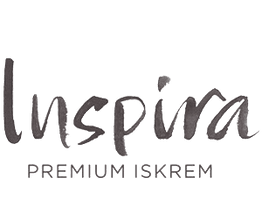 Inspira Premium Iskrem sin logo i farger